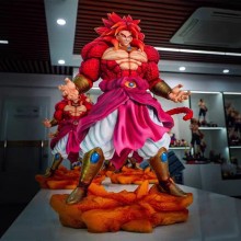 50cm Dragon Ball Super Saiyan 4 Broli Broly anime big figure