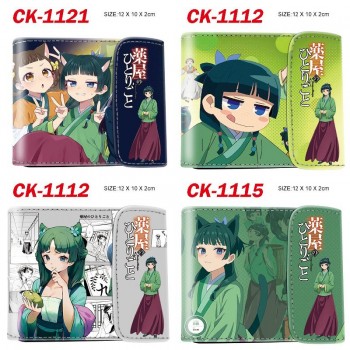 The Apothecary Diaries anime Three Fold Button Wallet Purse