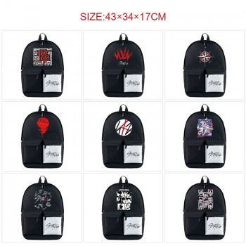 Straykids star nylon backpack bag