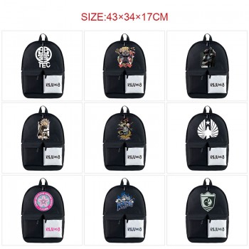 Kaiju No.8 anime nylon backpack bag