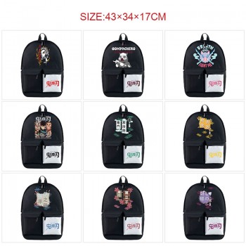 Demon Slayer anime nylon backpack bag