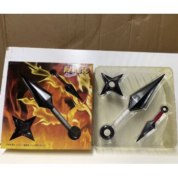 Naruto plastic kunai dart weapon swords set 21CM