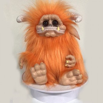 8inches Big Mouth Cattle Ludo Latex Plush Doll 21cm