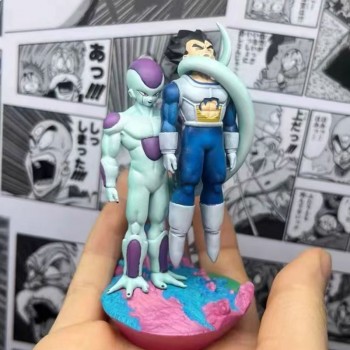 7cm Dragon Ball Frieza kill Vegeta anime figure