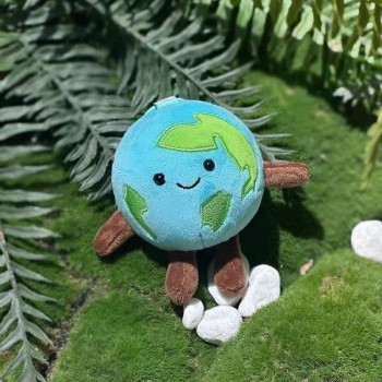 4.8inches Cute Smile Earth jellycat plush doll 12cm