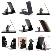star Wars metal bookends bookshelves bookcase shel...