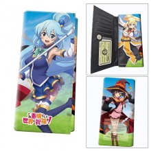 Kono Subarashii Sekai ni Shukufuku wo long wallets card holder purse