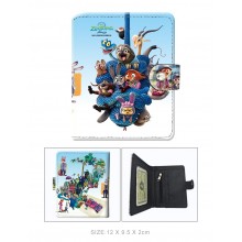 Zootopia anime snap wallet purse