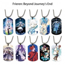 Frieren Beyond Journey's End anime dog tag militar...