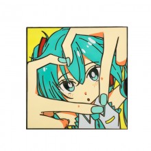 Hatsune Miku anime alloy brooch pins