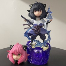 SPY x FAMILY Anya Forger cos Uchiha Sasuke anime figure