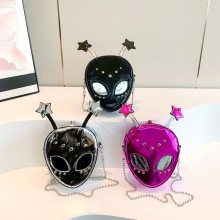 Alien Pattern Shoulder Mini Crossbody Bag