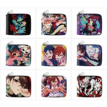 Dandadan anime zipper wallet purse