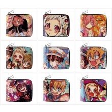Toilet-bound Hanako-kun anime zipper wallet purse