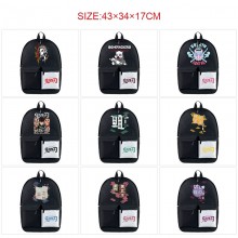 Demon Slayer anime nylon backpack bag