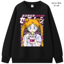 Sailor Moon anime long sleeve round neck thick cotton hoodies cloth