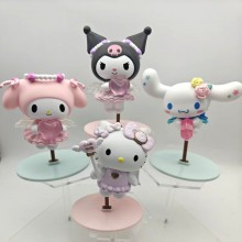 4pcs/set Sanrio Melody kitty Cinnamoroll Kuromi an...