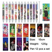 Dandadan anime ballpoint pen ball pens(12pcs a set...