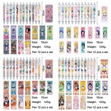 Sailor Moon anime ballpoint pen ball pens(12pcs a ...
