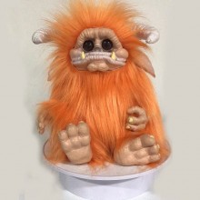 8inches Big Mouth Cattle Ludo Latex Plush Doll 21c...