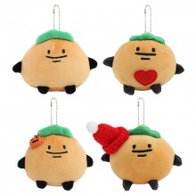 4inches Carrot cake plush doll