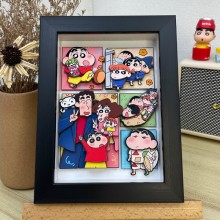 Crayon Shin-chan 3D Art Painting Stereograph Pictu...