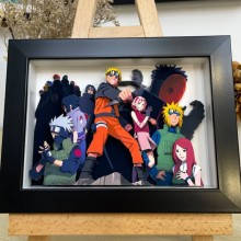 Naruto 3D Art Painting Stereograph Picture Frame F...