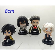 4pcs/set Demon Slayer anime figures(OPP bag)
