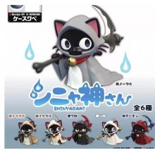 6pcs/set HMA Cat Gacha Three Flower Cat Death God ...