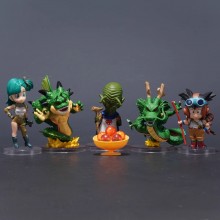 6pcs/set Dragon Ball anime figures(OPP bag)