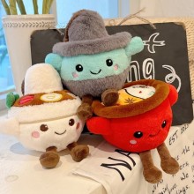 Simulation Mushroom Hot Water Kettle Plush Doll