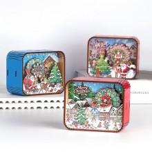 Christmas Wooden Musical Box