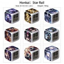Honkai Star Rail game Alarm Clock Colorful Light D...