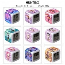K-POP Demon Hunters Alarm Clock Colorful Light Dis...