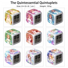 The Quintessential Quintuplets Alarm Clock Colorfu...