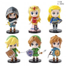6pcs/set The Legend of Zelda game figures(OPP bag)