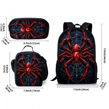 Spider-Man backpack shoulder bag pencil case set