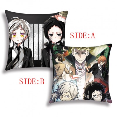 Bungo Stray Dogs anime two-sided pillowcase pillow 44*45CM