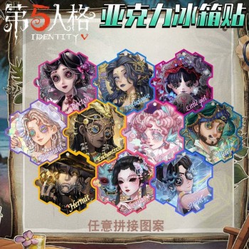 Identity Ⅴ game Acrylic Refrigerator Magnet Stickers