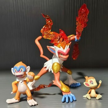 Pokemon Infernape anime figures set