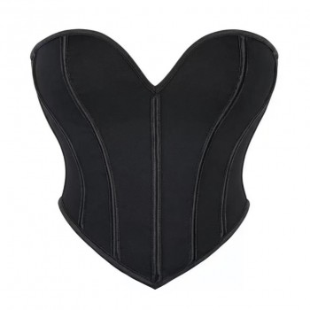 Corset Crop Top Plus Size Women Bustier Overbust