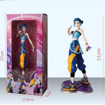 K-POP Demon Hunters Zoey anime figure