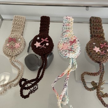 Lovely Crochet Ear Cover Keep Warm Earmuffs Earplugs headbands