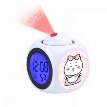 Chiikawa anime LCD Projection Digital Alarm Clock ...