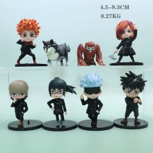 8Pcs/set Jujutsu Kaisen anime figures(OPP bag)