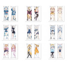 Vtuber Hololive Gawr Gura two-sided long pillow ad...