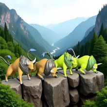 Pokemon Tauros anime figure(OPP bag)