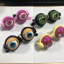 Kids Funny Prank Glasses Toys Plastic Crazy Eyes