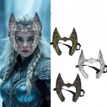 Queen Antique Angel Wing Crown Headband Headpiece