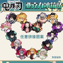 Demon Slayer anime Acrylic Refrigerator Magnet Stickers